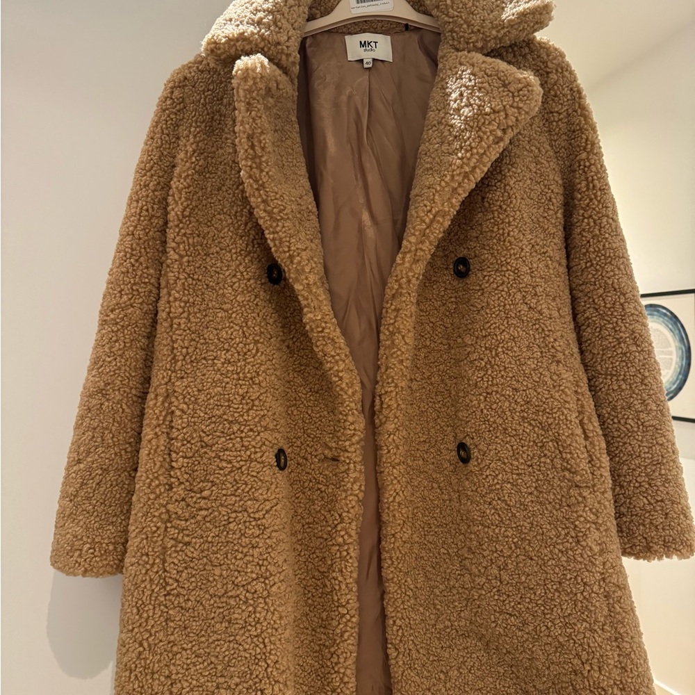 MKT Studio like new Women’s size 40 Madime Sherpa coat